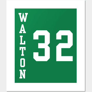 bill walton t shirt Posters and Art